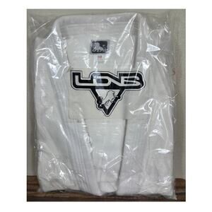 Lions White Martial Arts Gi Jacket Size 5